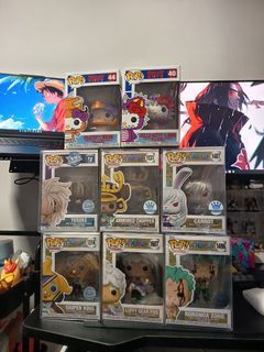 Moving out of SG Sale : Funko Pop! Anime Figures - Sniper King, Luffy, Zoro, Carrot, Chopper, Yusuke, Hello Kitty