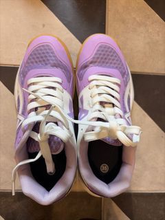 Bandminton Purple and White Shoes - Size 35
