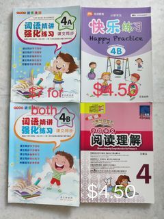P4 Primary 4 Chinese Assessment books