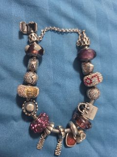 Pandora Charm Bracelet with Charms