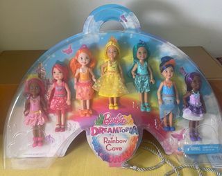 Barbie Dreamtopia Rainbow Cove Doll Set （7 pack）