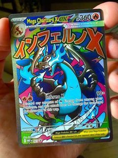 Mega Charizard X EX Pokemon Card