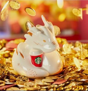 Starbucks Dragon Year of the Dragon Coin Bank