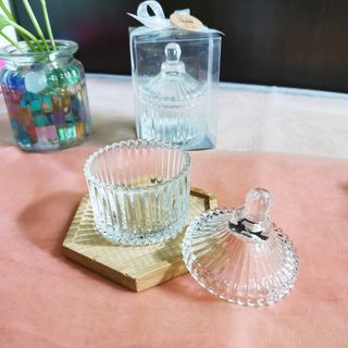 Crystal Glass Candy Jar 100ml
