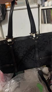 Salvatore Ferragamo Black Tote Bag