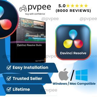 LATEST v21 Davinci Resolve Studio 2026 Lifetime