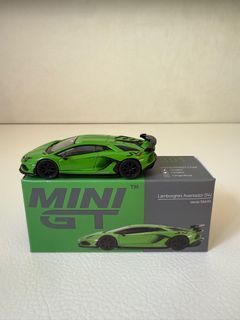 Mini GT Lamborghini Aventador SVJ Verde Mantis