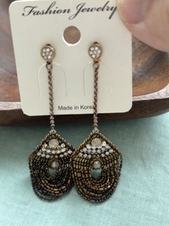 Fashion Jewelry Beaded Drop Earrings