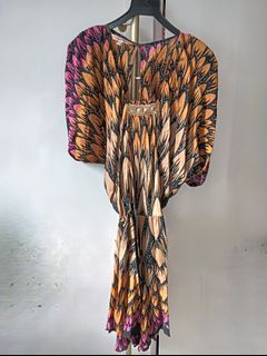 Lisa Ho Silk Kaftan Dress blouse designer branded
