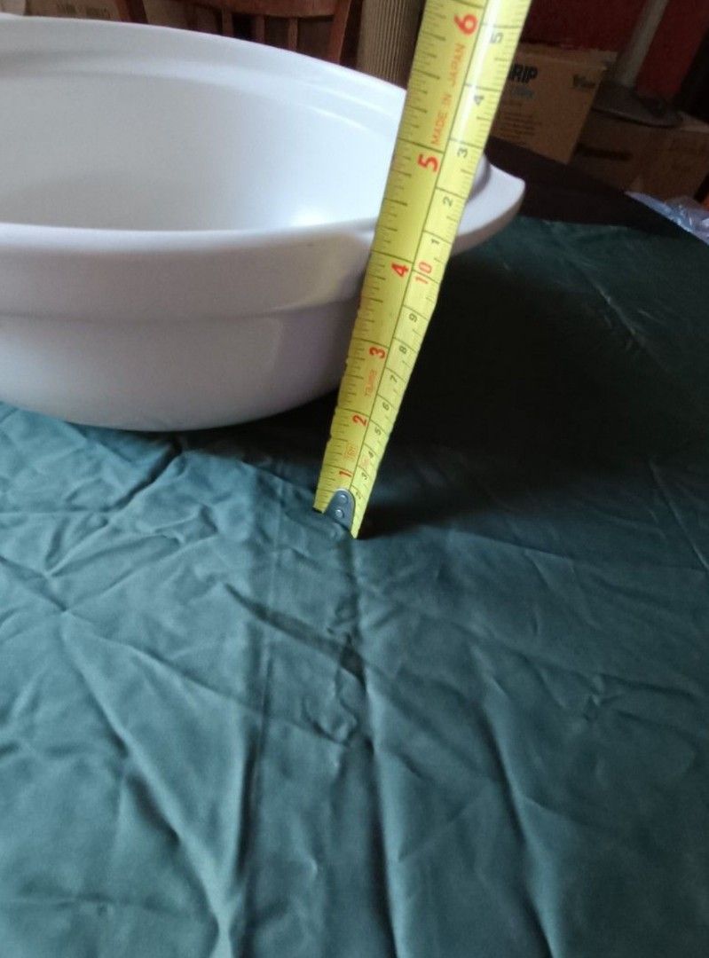 Claypot - 11 inch diameter (Category: Cookware & Accessories) located in Singapore. Submitted by gdcheapcheapest (Listing ID 1417976535, Image 7). Description: * Large casserole clay pot 11"/28cm * Heat resistance high temperature pot for "PenCai".