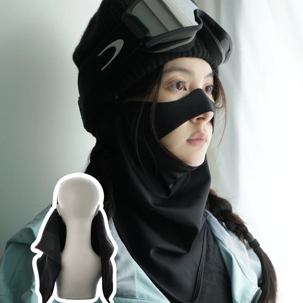 Winter Ski/ snowboarding Face Mask balaclava (Category: Face Masks & Face Shields) located in Singapore. Submitted by shopflux (Listing ID 1417976405, Image 2). Description: - Brand new ski face mask - Adjustable design - Ideal for winter sports - Windproof and warm - Fleece-lined for extra warmth - Covers face and neck - Includes a ponytail hole - Material: 69% nylon, 31% spandex Retailing for $26 Now selling at $18 mailed.