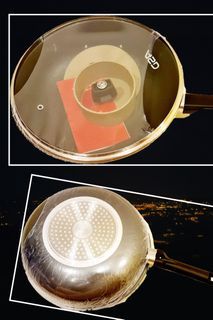 28cm ASD Wok pan with glass lid