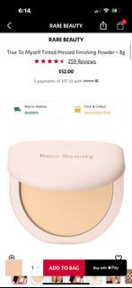 Rare Beauty True To Myself Tinted Pressed Finishing Powder