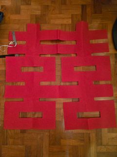 Huge Double Happiness Wedding Decoration