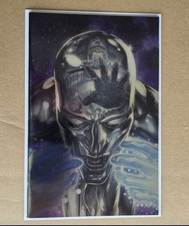 Marvel Comics Death of Silver Surfer 1 Virgin Foil Mico Suayan Fan Expo Chicago