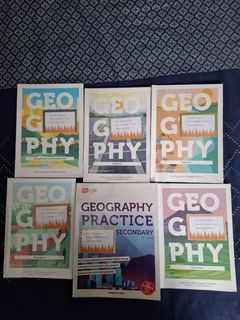 GCE O Levels Textbooks (×5) + Practice Book