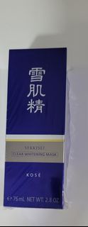 Kose Sekkisei Clear Whitening Mask S18
