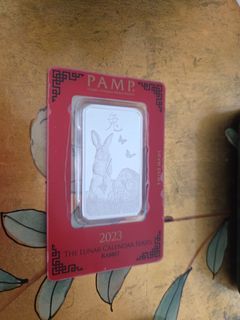 PAMP 2023 1oz silver 999 Year of Rabbit