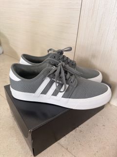 [US10] Adidas Seeley Grey Skate Shoes