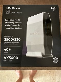 Linksys E9450 Next-Gen WiFi 6 Router