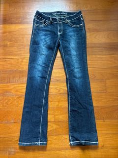 Miss Chic Vintage Dark Wash Bootcut Jeans