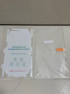 iPhone 15 Pro Max Matte Skin Protector