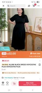 Looking for ALLINE Black Dress VOYCESTAS PLUS