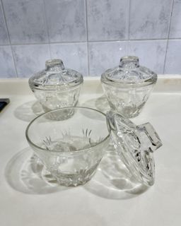 Glass Candy Jar with Lid