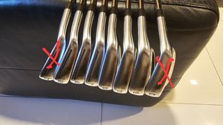 TaylorMade P790 Iron Set (PW to 5 irons)