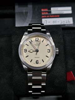 Tudor Ranger 39mm Steel Watch