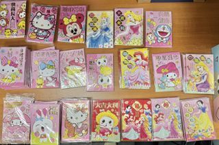 Assorted Cartoon Red Packets