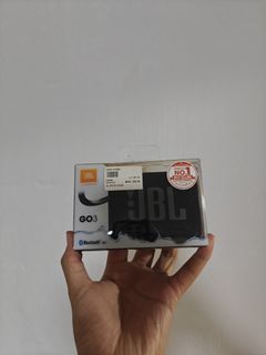 JBL GO 3 BLACK WIRELESS BLUETOOTH SPEAKER