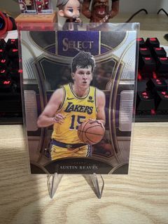 2023-24 Panini Select Austin Reaves Lakers Card Mezzanine