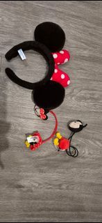Disney Minnie Mouse Headband and Hair Ties