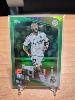 Topps UEFA Champions League UCC Vinicius Junior /99 Numbered Real Madrid English Card