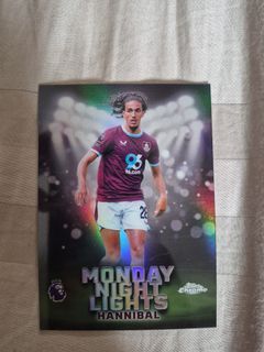 Topps Chrome 2026 Premier League Monday Night Lights Hannibal Card