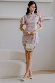 Ohvola Lumiere Qipao (Pink) - Size S