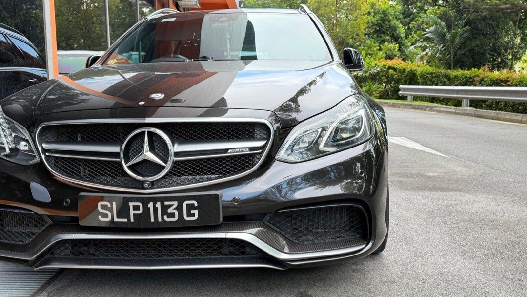 Mercedes-Benz E-Class Estate E63 S AMG Estate Auto (Category: Used Cars) located in Singapore. Submitted by yiming79 (Listing ID 1422425379, Image 1). Description: one and only in superb condition,Really , at this price u are getting a Monstrous E63S ( Strictly No Dealer ).