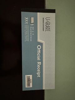U-Grade Official Receipt Book - Carbonless