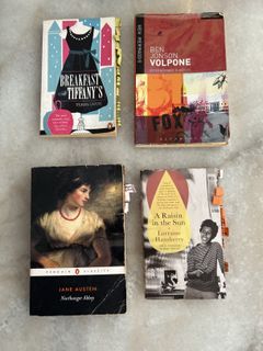 Vintage Paperback Books for Literature in English students in NUS or other institutions of study and schools or vintage collectors