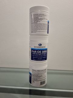 Sanderson Fish Oil 3000 Triple Strength Omega 3