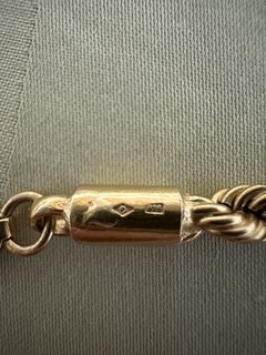 916 gold rope chain (SOLD)