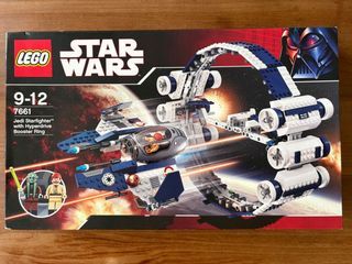 Lego 7661 Jedi Starfighter with Hyperdrive booster ring