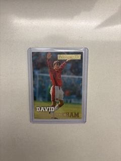 Topps Merlin 1996 Premier Gold David Beckham Rookie Card