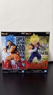 Dragon Ball Z MAXIMATIC Figures - Goku & Vegeta