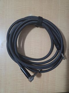 Kirlin Braided Guitar Cable - Black