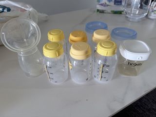 Medela, Philips Avent, and Hegen Baby Bottles and Accessories