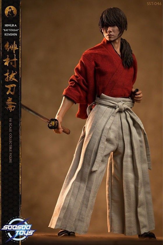 (NEW MISB) Soosootoys SST-046 Ronin - Himura Battousai Rurouni Kenshin Samurai X SST046 (Category: Toy Figures) located in Singapore. Submitted by n1nohc (Listing ID 1419493978, Image 3). Description: If this listing is active then item is still available. Brand new MISB, not opened before. Meet up at one of the following locations: - My block at Keat Hong - Jurong East MRT Station - Choa Chu Kang MRT Station No return or refund after purchase..