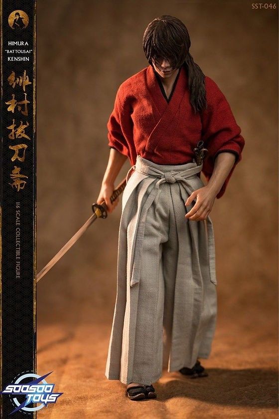 (NEW MISB) Soosootoys SST-046 Ronin - Himura Battousai Rurouni Kenshin Samurai X SST046 (Category: Toy Figures) located in Singapore. Submitted by n1nohc (Listing ID 1419493978, Image 4). Description: If this listing is active then item is still available. Brand new MISB, not opened before. Meet up at one of the following locations: - My block at Keat Hong - Jurong East MRT Station - Choa Chu Kang MRT Station No return or refund after purchase..