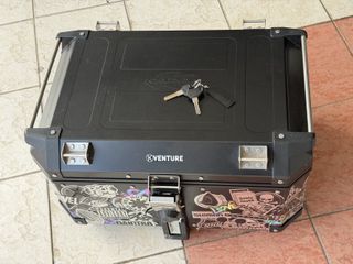 Kappa  Kventure 58L metal box (black)